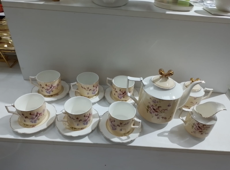 English tea set