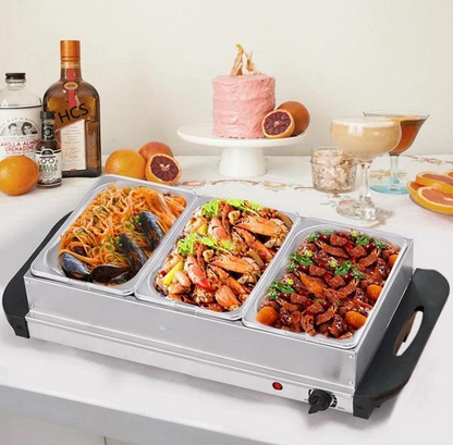 Professional hot plate and buffet server